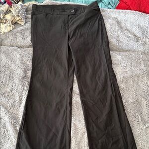 Lane Bryant Black Wide-Leg Dress Pants